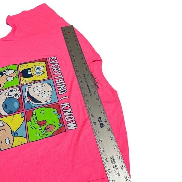 Nickelodeon Adult XL Learned from these guys T-Shirt Arnold‎ Sponge Rugrats Ren - Picture 5 of 7